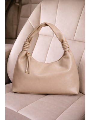 Adelina Bags Kadın Yumuşak Dokulu Hobo El Kol ve Omuz Çantası