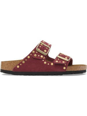 Birkenstock Bırkenstock Arizona Rivet Veloursleder Kadın Terlik 1030329