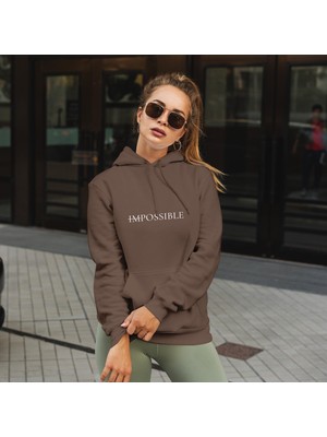 The Lucid Lab Impossıble Oversize Hoodie - Kahverengi