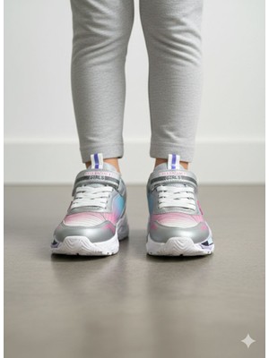 Sema Kız Çocuk Spor Ayakkabı Anorok Taban Kaymaz Taban Ortopedik Taban