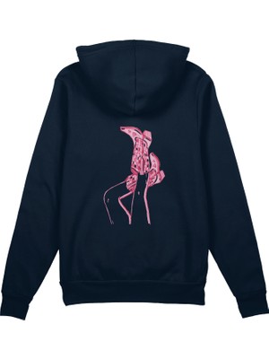 The Lucid Lab Hot Steps Oversize Hoodie - Lacivert