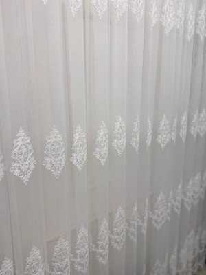 Nivemes Home Nivemeshome Hare 1/2,5 Pileli Tül Perde Apm