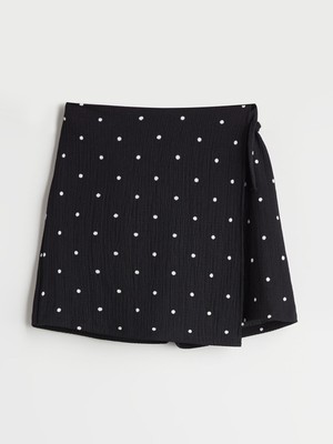 Lc Waikiki Yeni Sezon Beli Lastikli Puantiyeli Kız Çocuk Şort Etek