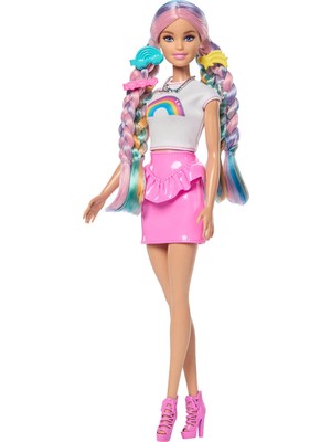 Barbie Gökkuşağı Saçlar Bebeği JJP07