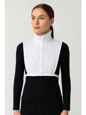 Mirach Deluxe Fransız Stili Yaka Balıkçı Gömlek Içi Gömlek Yakası Poplin Özel Premium Seri