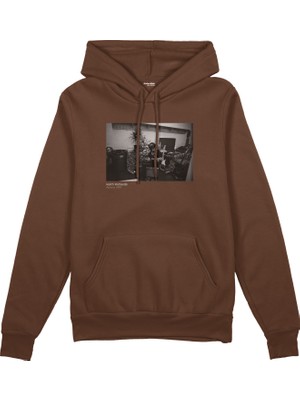 The Lucid Lab Keith Richards Boston 1975 Oversize Hoodie - Kahverengi