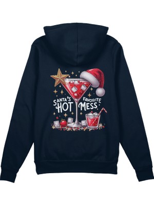 The Lucid Lab Hot Mess Oversize Hoodie - Lacivert