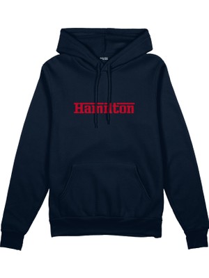 The Lucid Lab Hamilton / Ferrari Oversize Hoodie- Lacivert