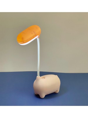 Giftmoda Modern Geyik Tasarımlı Şarjlı Masa Lambası