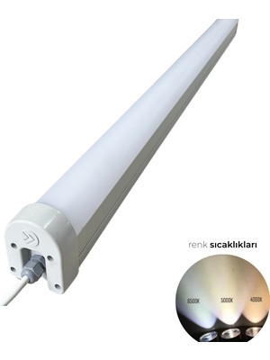 Korg Aydınlatma Trus 75 Watt Etanj Armatür 9700 Lümen 6500K ( Beyaz )