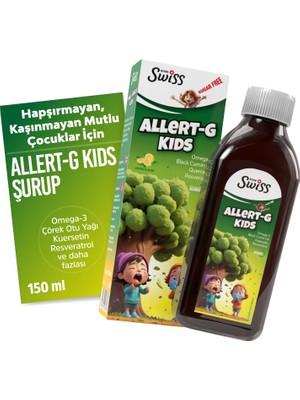 Swiss Bork Allert-G Kıds 150 ml Sirop