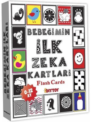Eco Lounge 1369 Flash Cards Bebeğimin Ilk Zeka Kartları -Dıytoy