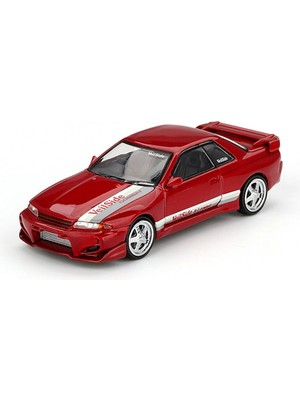 Eco Lounge Mini Gt 1/64 Nissan Skyline Gt R R32 Veilside Combat Red