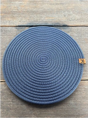 Home İnn Leke Tutmaz Örgü Supla 33 cm Tekli Modern Amerikan Servis Tabak Altlığı