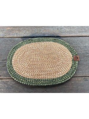 Home İnn Premium Serisi - 40X28 cm Tasarım Supla - El Örmesi Lüks Amerikan Servis