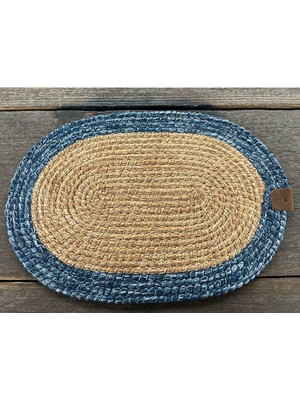 Home İnn Premium Serisi - 40X28 cm Tasarım Supla - El Örmesi Lüks Amerikan Servis