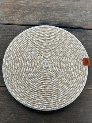 Home İnn Modern Örgü Amerikan Servis 33 cm Tekli Supla Sunum Altlığı