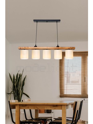 Normadia Şık 5'li Aydınlatma Seti, Salon, Oturma, Çocuk, Yatak Odası, Antre ve Mutfak Için