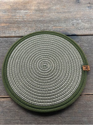 Home İnn Örgü Model Supla 33 cm Tekli Leke Tutmaz Amerikan Servis Sunum Altlığı