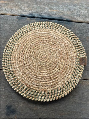 Home İnn Design Serisi - 33 cm El Örmesi Supla - Lüks Dekoratif Amerikan Servis