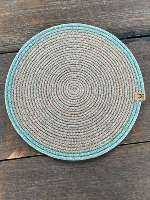 Home İnn Örgü Model Supla 33 cm Tekli Leke Tutmaz Amerikan Servis Sunum Altlığı