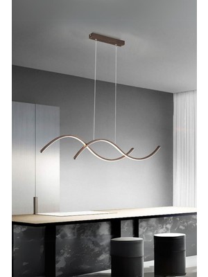 Normadia Modern Beyaz Ledli Yatak Odası ve Mutfak Masası Takımı (2'li)