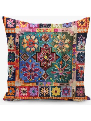 Filamente Ramazan Desenli Çift Taraflı Dijital Baskılı Kırlent Kılıfı - Ramadan