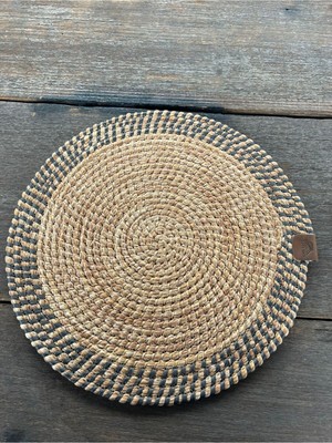 Home İnn Design Serisi - 33 cm El Örmesi Supla - Lüks Dekoratif Amerikan Servis