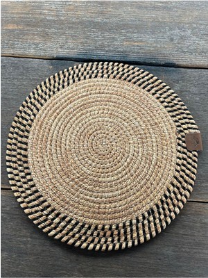 Home İnn Design Serisi - 33 cm El Örmesi Supla - Lüks Dekoratif Amerikan Servis