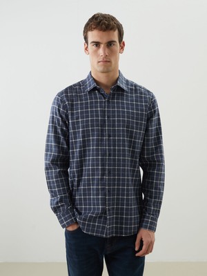 Lc Waikiki Yeni Sezon Regular Fit Uzun Kollu Ekose Erkek Oduncu Gömlek