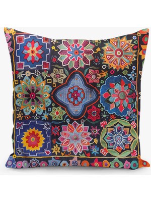 Filamente Ramazan Desenli Çift Taraflı Dijital Baskılı Kırlent Kılıfı - Ramadan