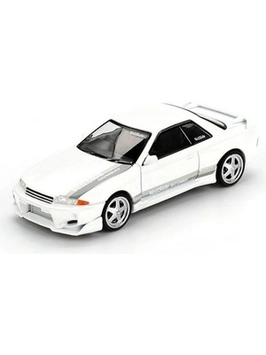 Eco Lounge Mini Gt 1/64 Nissan Skyline Gt R R32 Veilside Combat White Blister Paket