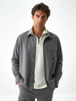 Centilmen Xınt Esnek Dokulu Regular Fit Gömlek 700979