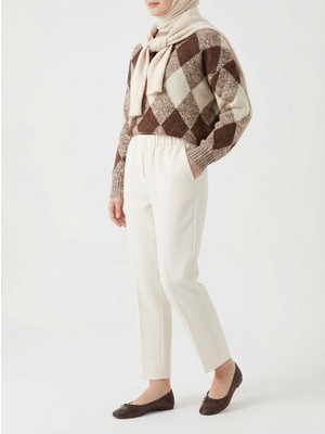 Foremia Dar Paça Atlas Pantolon-Krem