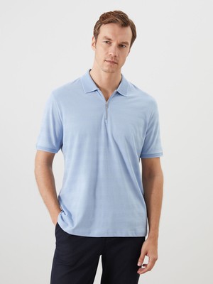 Lc Waikiki Yeni Sezon Polo Yaka Çizgili Erkek Tişört