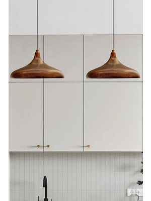 Normadia Bakır Rengi Avize Çiftli Modern Tasarım Restoran ve Oturma Alanı Için