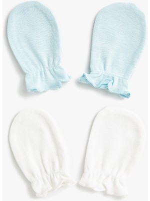 Koton Yenidoğan Eldiven Takım Pamuklu