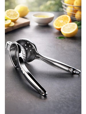 Primanova Paslanmaz Limon Sıkacağı - Metalik