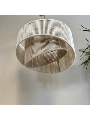 Normadia Modern 2'li Isveç Tarz Bohem Avize, Ev Dekorasyonu Için Şık Aydınlatma