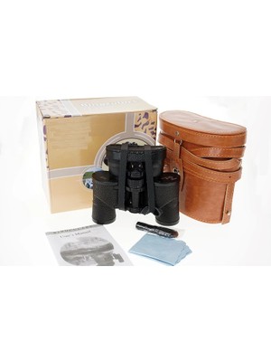 Pazarcan Baıgısh 7X30 Metal Kurulma,deri Kaplamalı,orjınal Deriçantalı Rus Dürbün