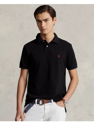 Polo Ralph Lauren Siyah Polo Yaka T-Shirt