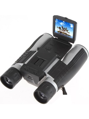 Pazarcan 12X32 Zoom Dijital Dürbün Teleskop Kamera 5mp Cmos Sensör 2.0 Inc Tft Full Hd 1080 P Dvr Fotoğraf V