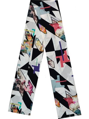 Feu De Elu Foulard Mixte Desenli Saten Fular