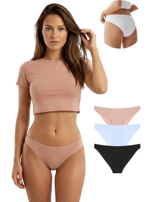 New Lilla 10010 Slip 3'lü Bikini Külot Paketi