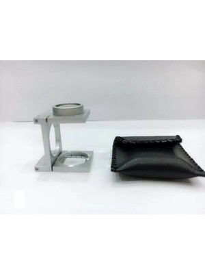 Pazarcan 1cm Full Çelikkaplı Full Çelik Kaplı Katlamalı Büyüteç TH9008A