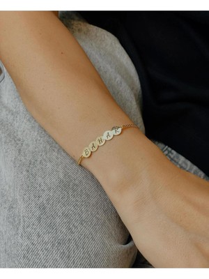 925 Ayar Gümüş Isimli Bileklik