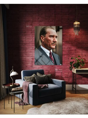Baskı Perisi Atatürk Cam Tablo 189