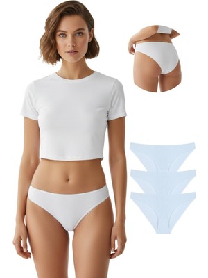 New Lilla 10010 Slip 3'lü Bikini Külot Paketi