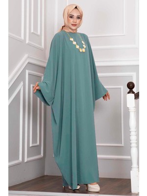 Md Ceyda Tesettür Abaya Mint