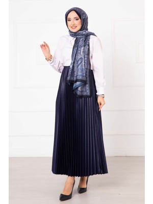 Frh Sena Piliseli Etek Lacivert